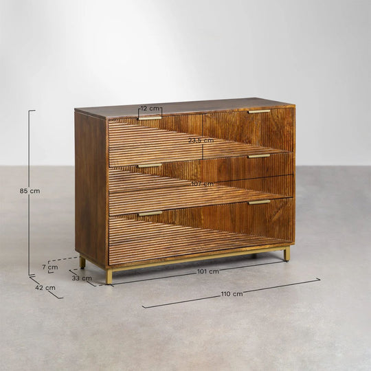 Commode en manguier Baty SKLUM