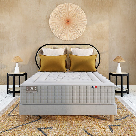 Matelas La Redoute Interieurs Premium hybride, 1252 ressorts, soutien mi-ferme, accueil moelleux