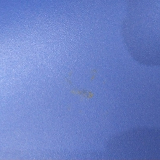 Lot de 4 chaises DRAWER Elin en plastique et métal Bleu électrique