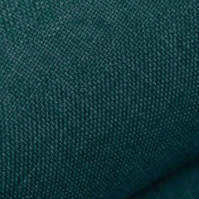 Canapé convertible 2 places en tissu turquoise- Convertible Center