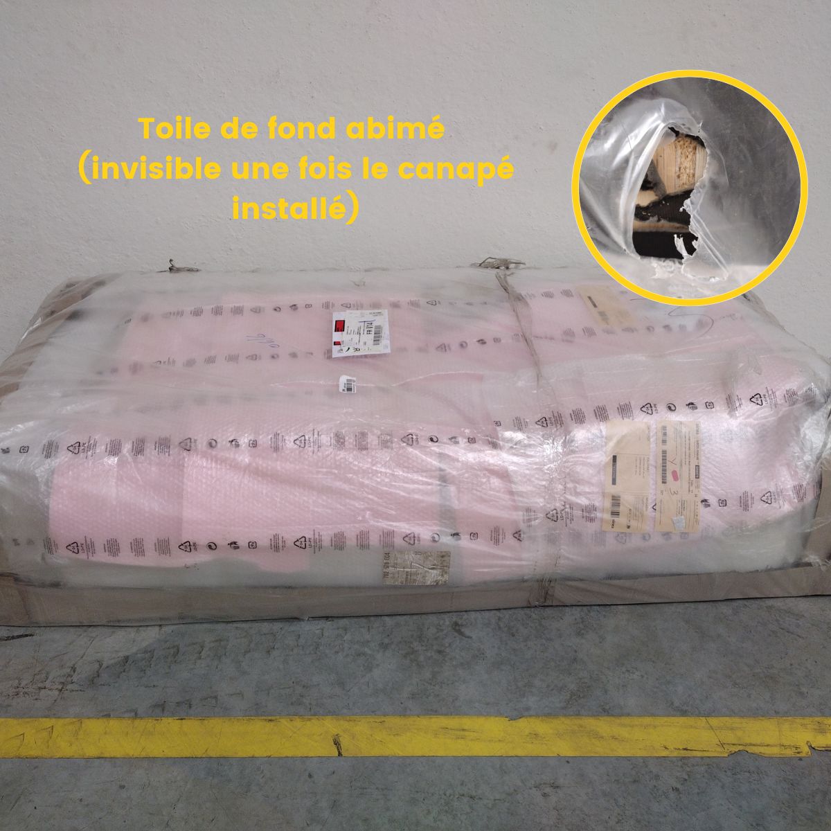 Canapé 4 places ALINEA Palermo beige