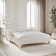 Canapé MICADONI convertible GLORIA 3 places en tissu beige