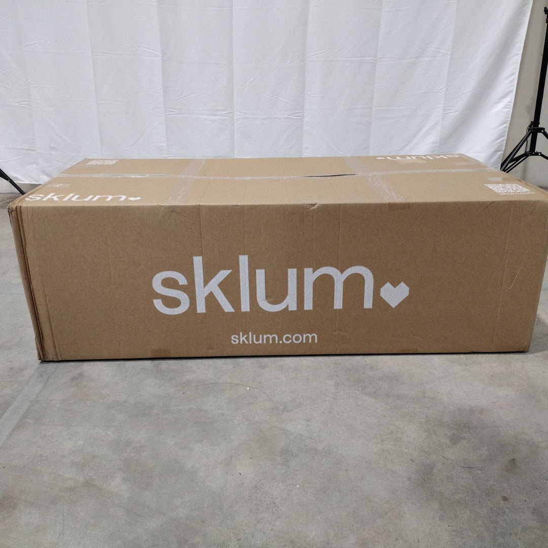 Lot de 2 tabourets hauts de jardin 75 cm en osier synthétique Ori SKLUM