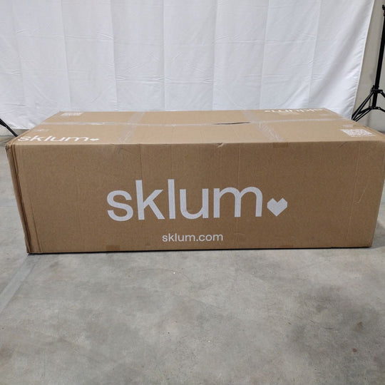 Lot de 2 tabourets hauts de jardin 75 cm en osier synthétique Ori SKLUM