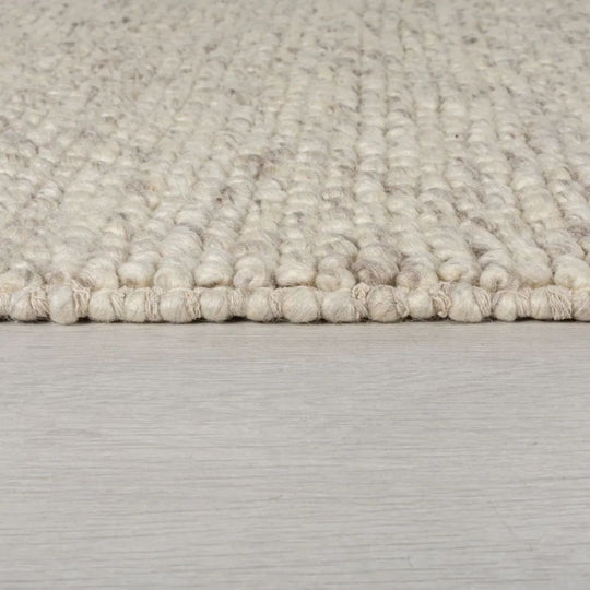 Tapis Minerals en laine Beige