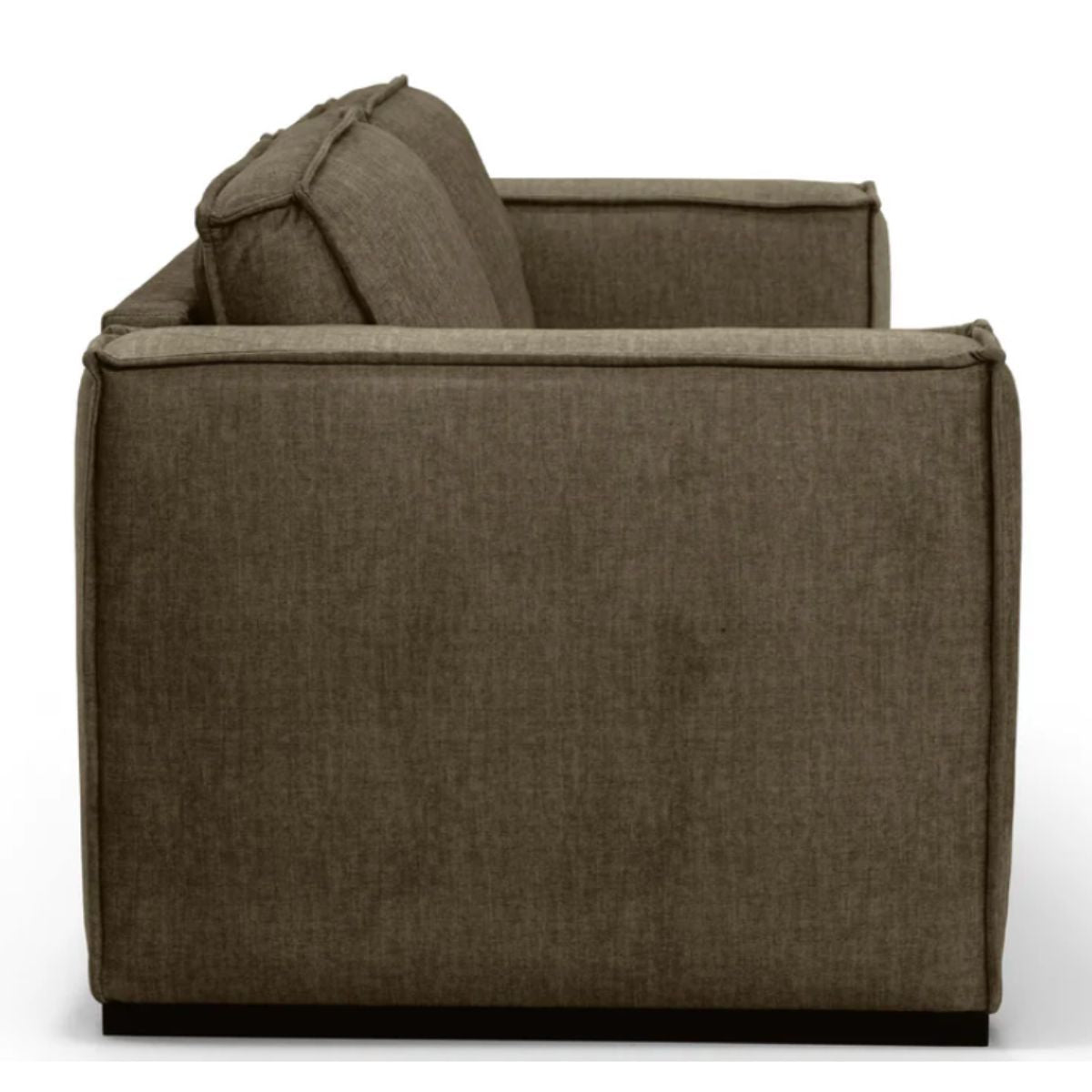 Canapé convertible CONVERTIBLE CENTER Baldo 4 places en tissu vert