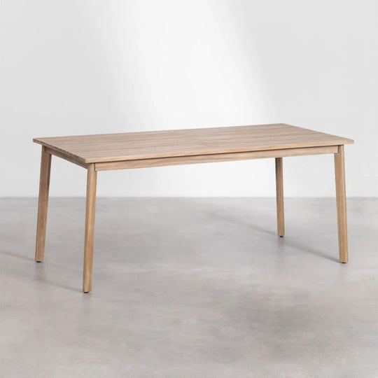 Table de jardin SKLUM en bois d'acacia Kaela 180x90cm