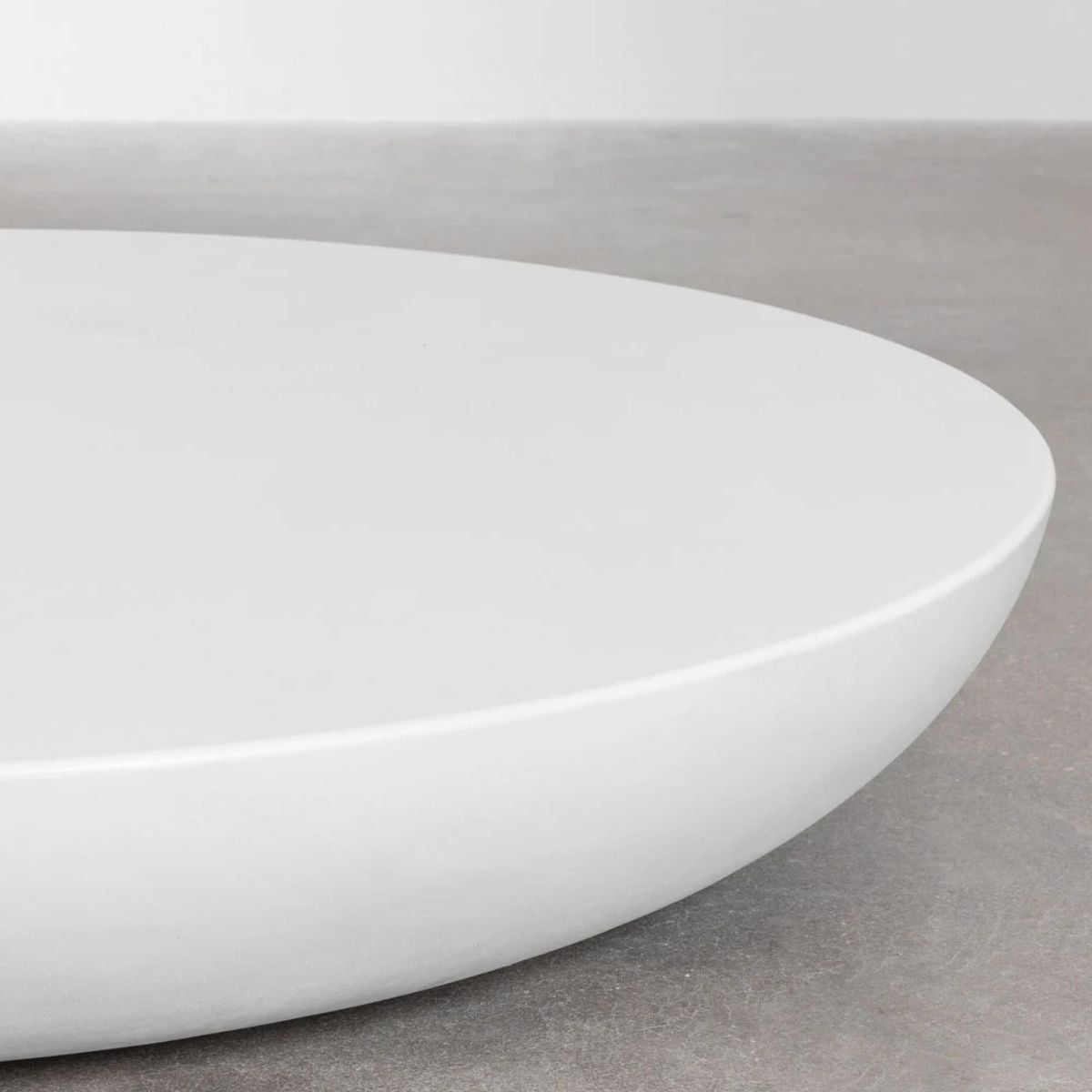 Table basse de jardin SKLUM ronde Ø105 cm en ciment Zenadia