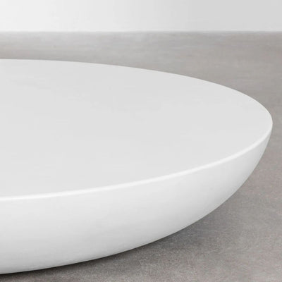 Table basse de jardin SKLUM ronde Ø105 cm en ciment Zenadia