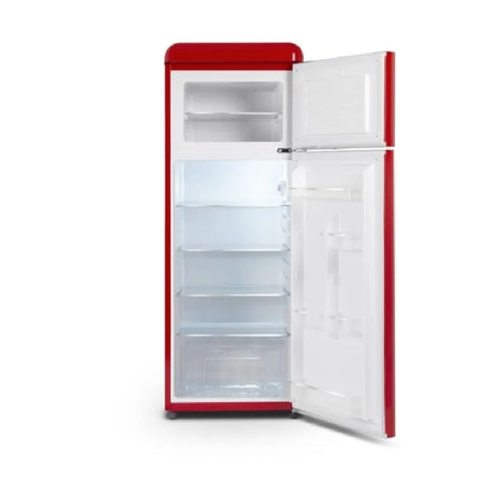 Réfrigérateur combiné SCHNEIDER SCDD208VR 211L rouge
