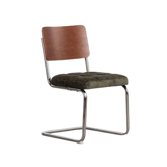 Lot de 4 chaises THE MASIE en Bois et Tissu Cuba