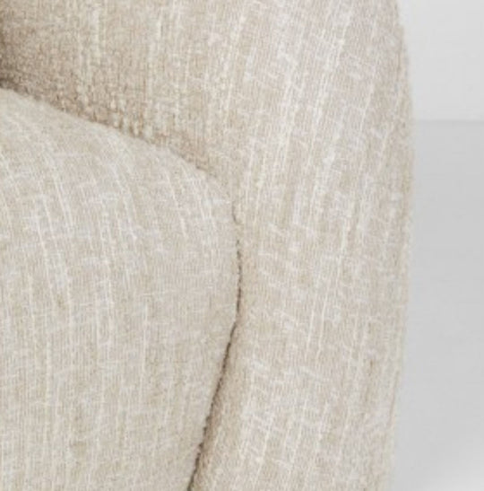 KARE DESIGN- Canapé livia 2 places crème