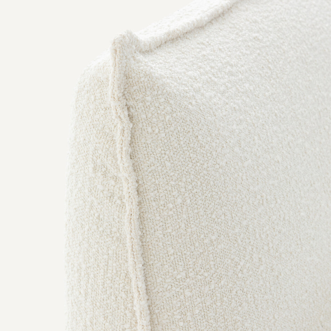 Lit bouclette + sommier 180x200cm, Aurore design E. Gallina AM.PM