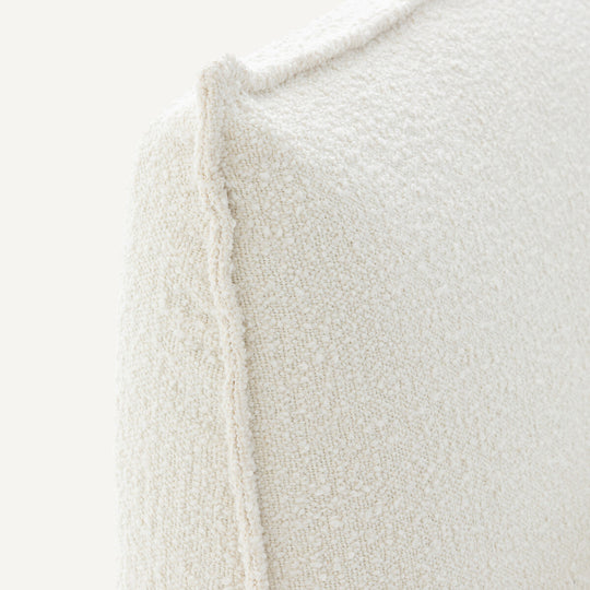 Lit bouclette + sommier 180x200cm, Aurore design E. Gallina AM.PM