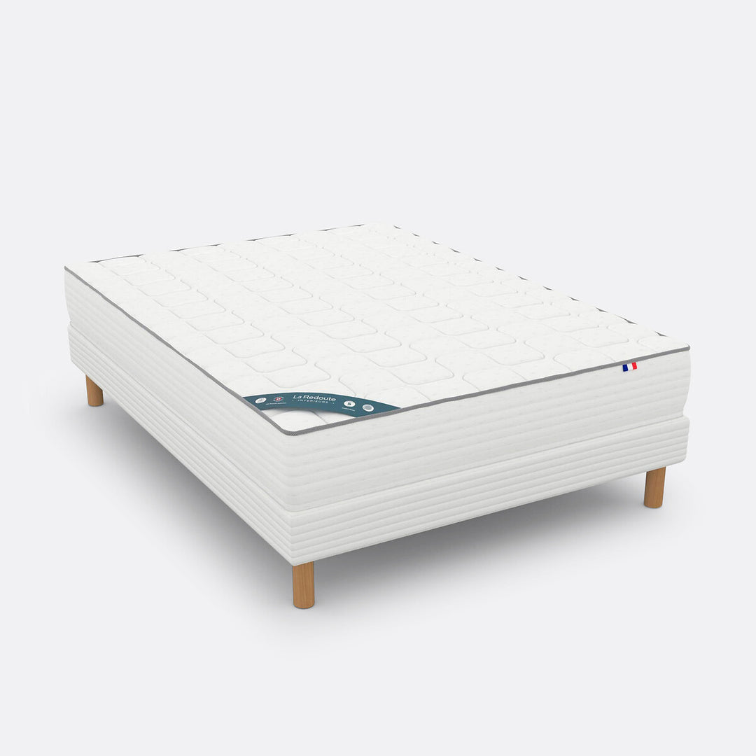 Matelas 588 ressorts La Redoute Interieurs, soutien ferme, accueil moelleux - 140x190 cm