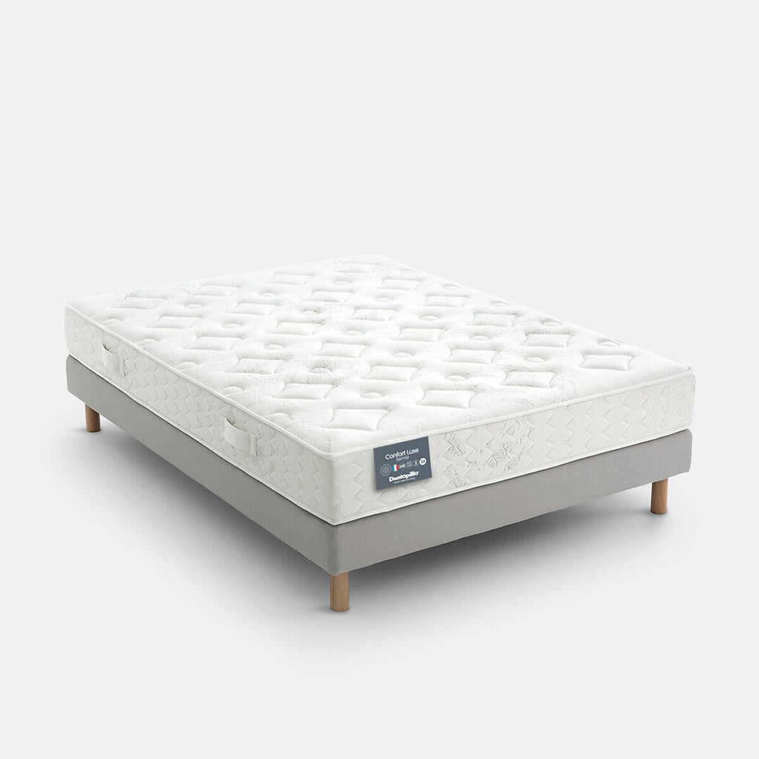 Matelas DUNLOPPILO 100% latex 20% végétal ferme 3 zones H22 140x190cm