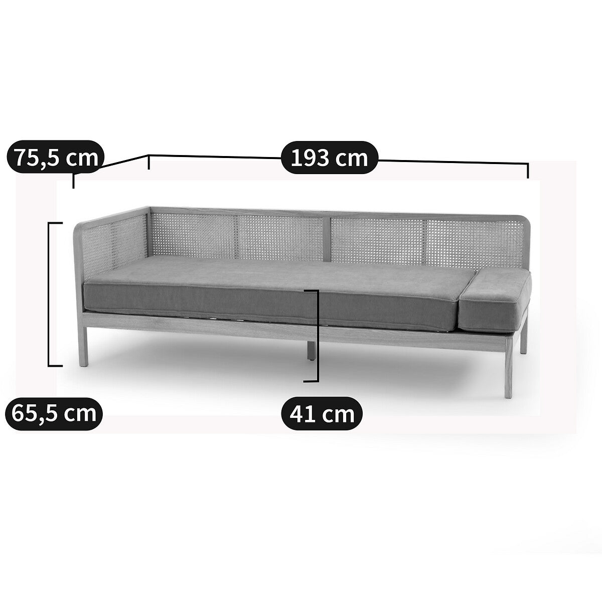 Banquette Daybed Scillia La Redoute Interieurs