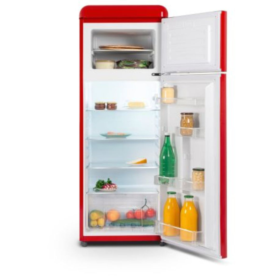 Réfrigérateur combiné SCHNEIDER SCDD208VR 211L rouge
