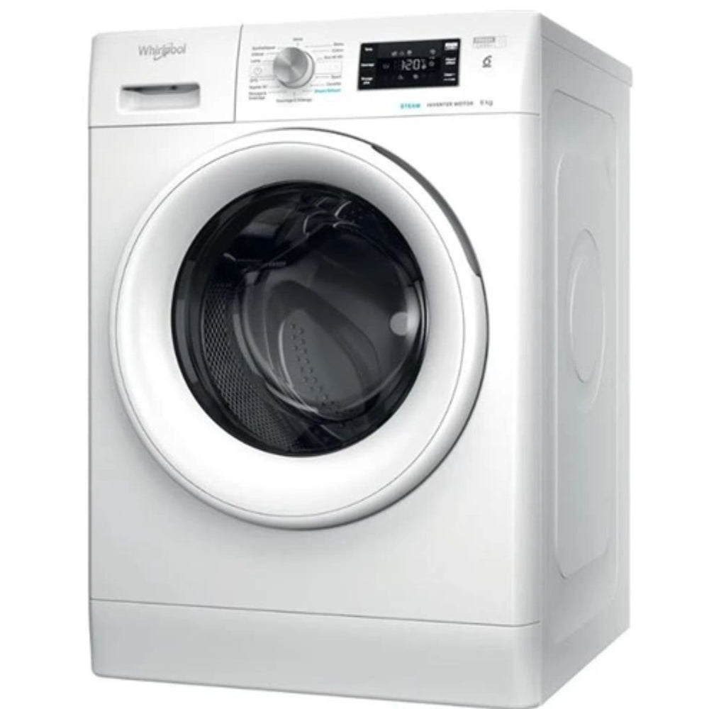 Lave-linge hublot Whirlpool FFBS9469WVFR Blanc - 9 kg - 1400 trs/min - 6ème sens - Classe A