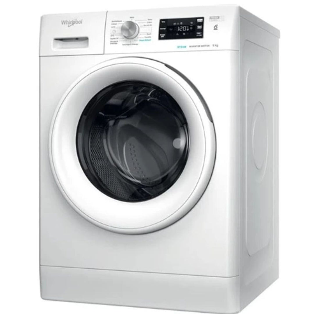 Lave-linge hublot Whirlpool FFBS9469WVFR Blanc - 9 kg - 1400 trs/min - 6ème sens - Classe A