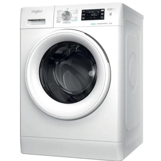 Lave-linge hublot Whirlpool FFBS9469WVFR Blanc - 9 kg - 1400 trs/min - 6ème sens - Classe A