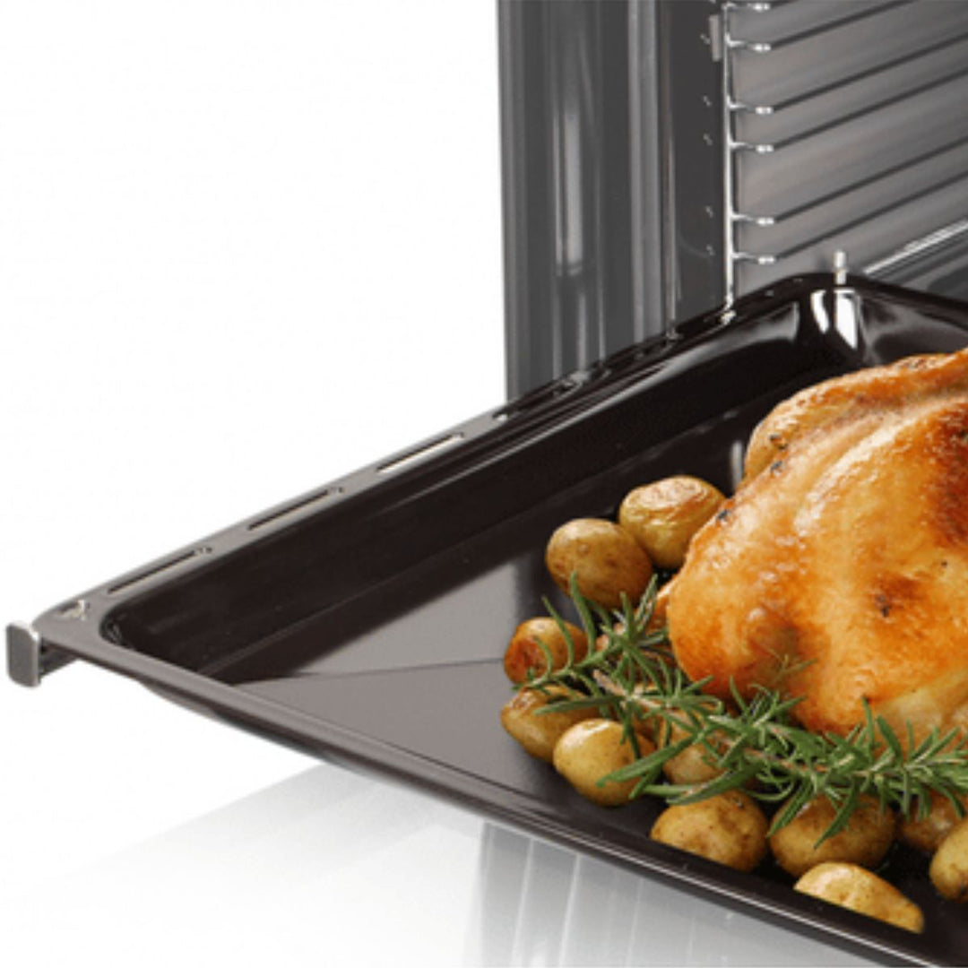Cuisinière SCHNEIDER SCG9MFCB 5 brûleurs gaz + four électrique 95 L noir mat