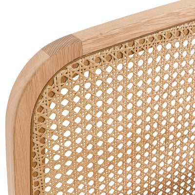 Lit cannage avec sommier 140x190cm, Buisseau La Redoute Interieurs