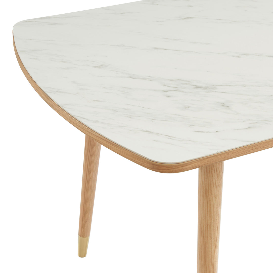 Table à manger 6 personnes en bois et céramique  Drawer - Léger défaut