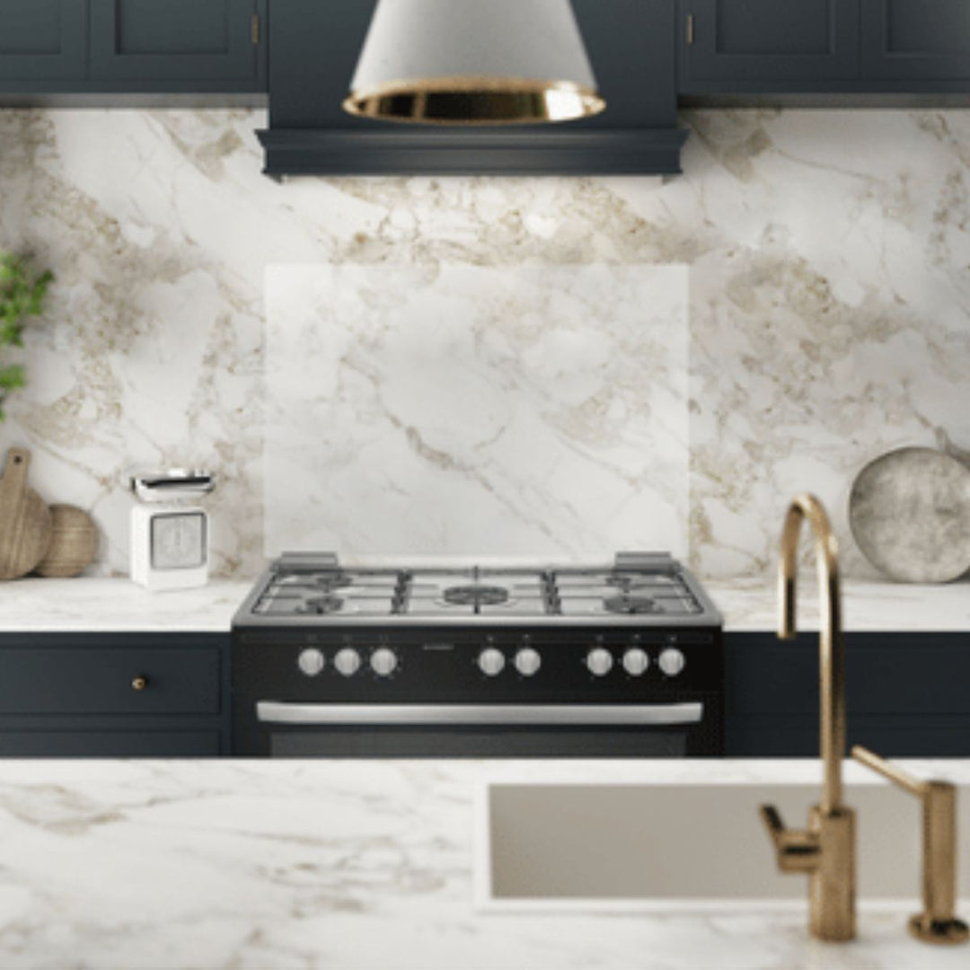 Cuisinière SCHNEIDER SCG9MFCB 5 brûleurs gaz + four électrique 95 L noir mat