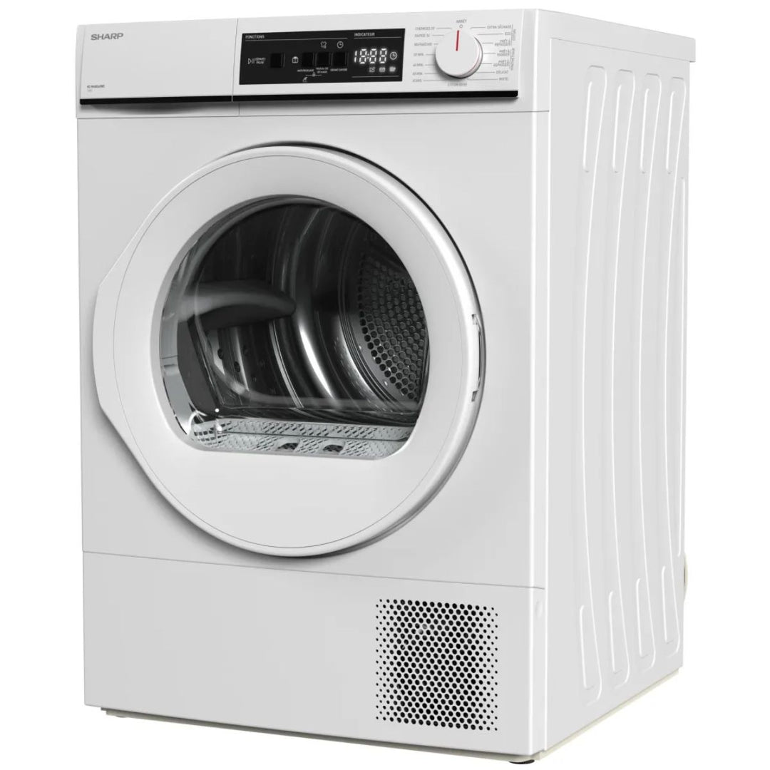 Sèche linge Frontal SHARP KDNHA0S6GWE 10 kg