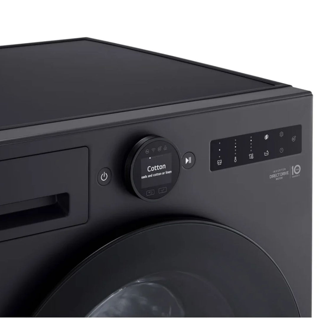 Lave-linge LG F14X76BMST hublot 11 kg, 1360 tr/min, Noir