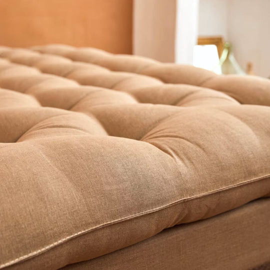 Futon naturel KIPLI en latex et fibres naturelles 160x200cm