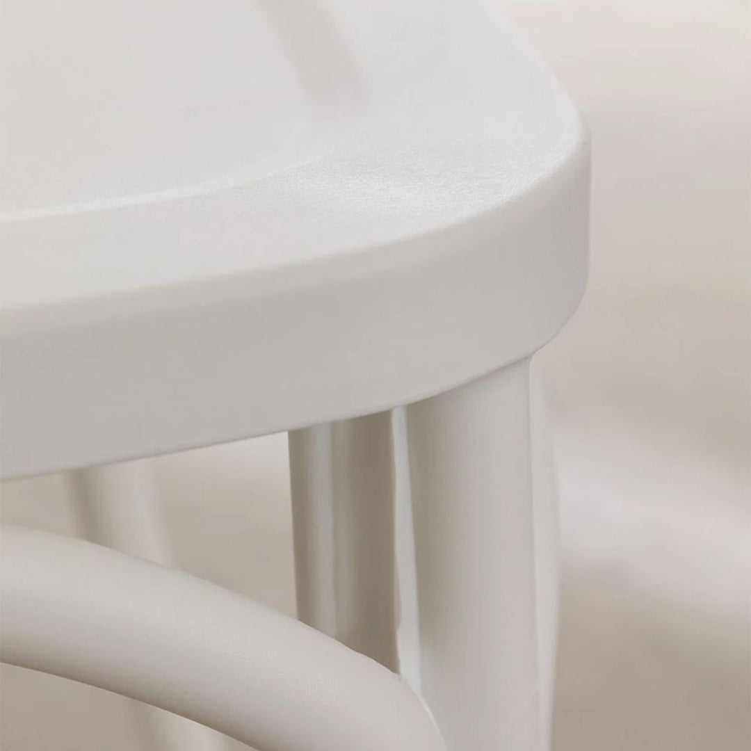 SKLUM - Lot de 4 chaises de jardin empilables en polypropylène Otax