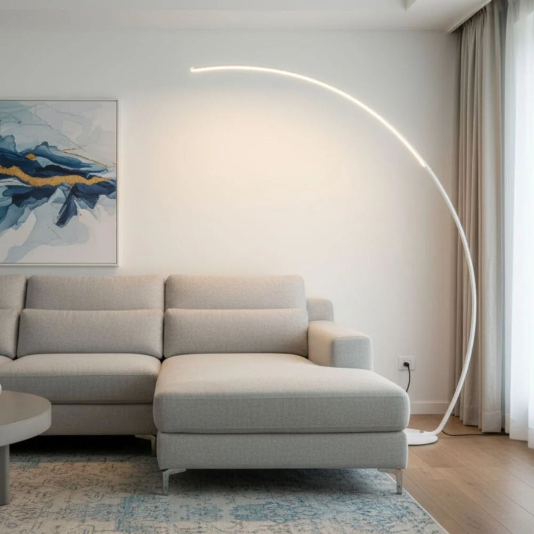 Lampadaire ARC 2,2m INOLEDS Blanc LED Intensité Variable