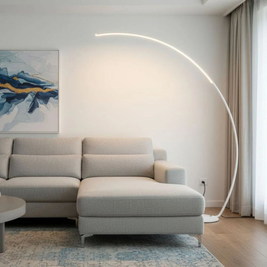 Lampadaire ARC 2,2m INOLEDS Blanc LED Intensité Variable
