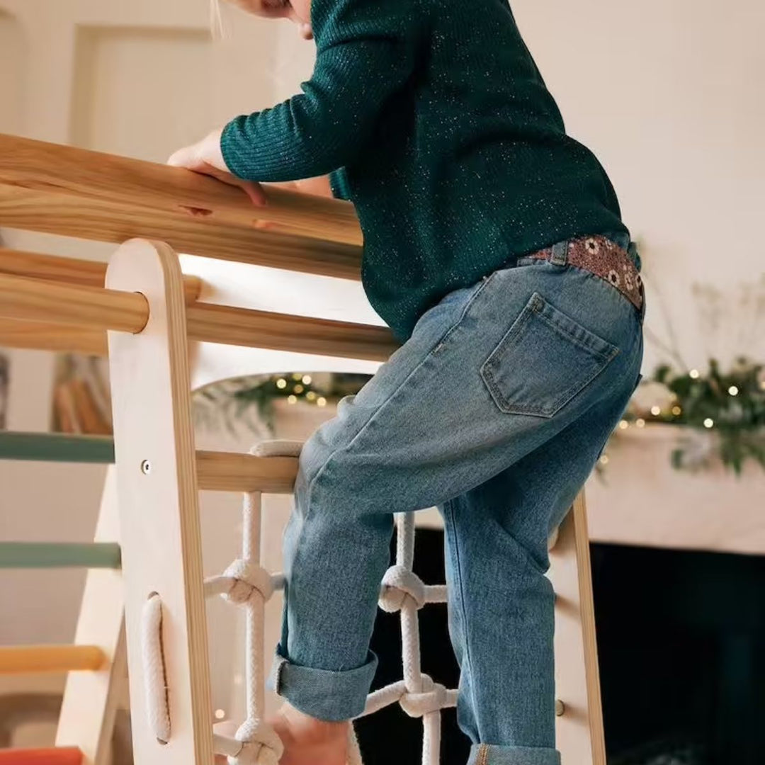 Parcours de motricité intérieur en bois FSC® bois VERTBAUDET