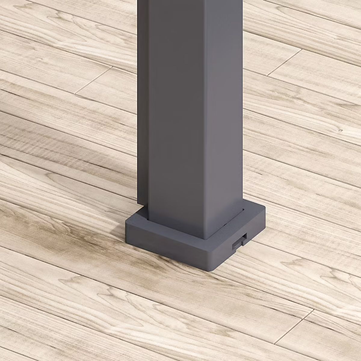 Pergola Bioclimatique Chalet & Jardin 3x4 m – Gris Anthracite