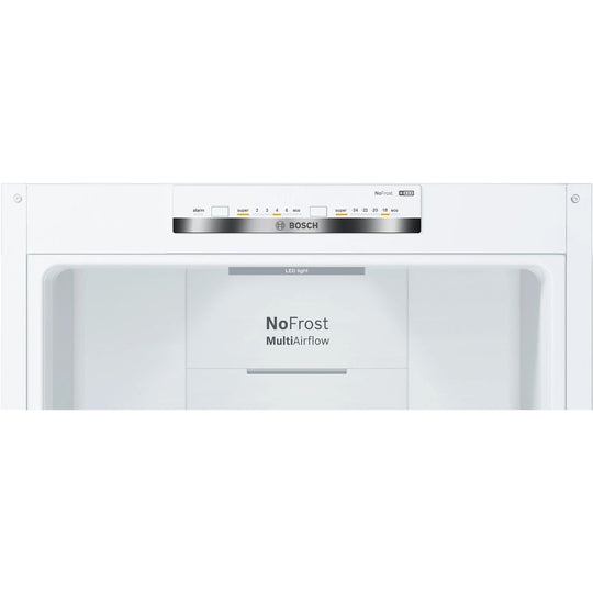 Réfrigérateur combiné BOSCH KGN36VWED Blanc 186x60cm