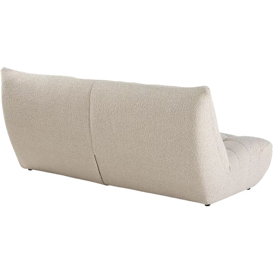 Canapé ALINEA Scalo 4 places  en tissu bouclette écru