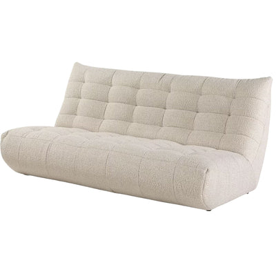 Canapé ALINEA Scalo 4 places  en tissu bouclette écru