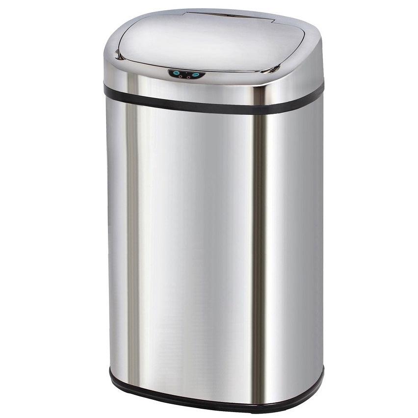 Poubelle automatique grande capacité Inox 3 tailles au choix