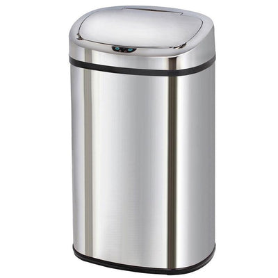 Poubelle automatique grande capacité Inox 3 tailles au choix