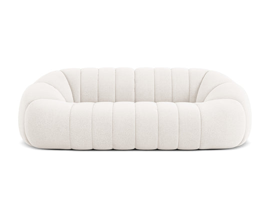 Canapé 3 places bouclé beige Sway