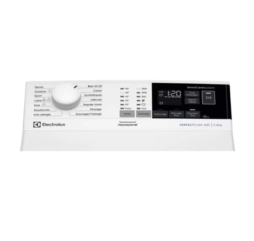 Lave-linge top ELECTROLUX YW6T4613DA 6kg Jamais utilisé