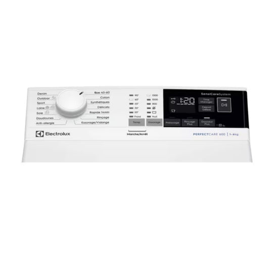 Lave-linge top ELECTROLUX YW6T4613DA 6kg Jamais utilisé