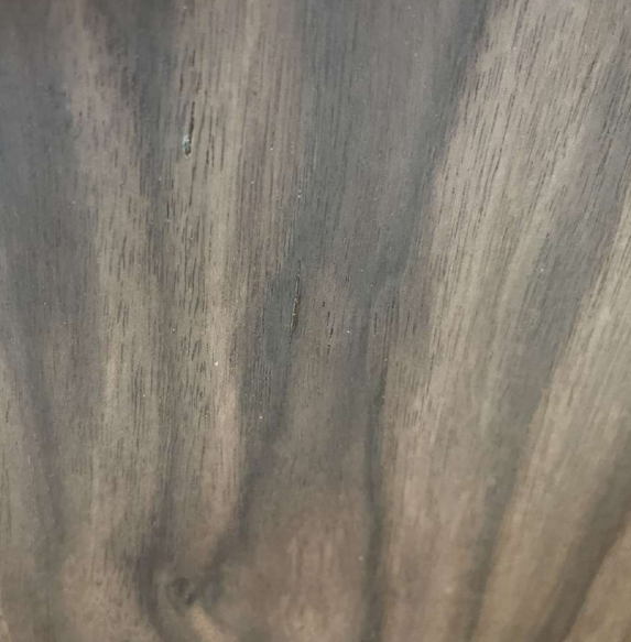 Table à manger ovale DRAWER Almira 8 personnes en pierre et bois foncé