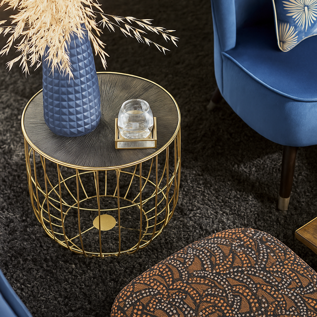 Set de 3 tables bouts de canapé AMADEUS