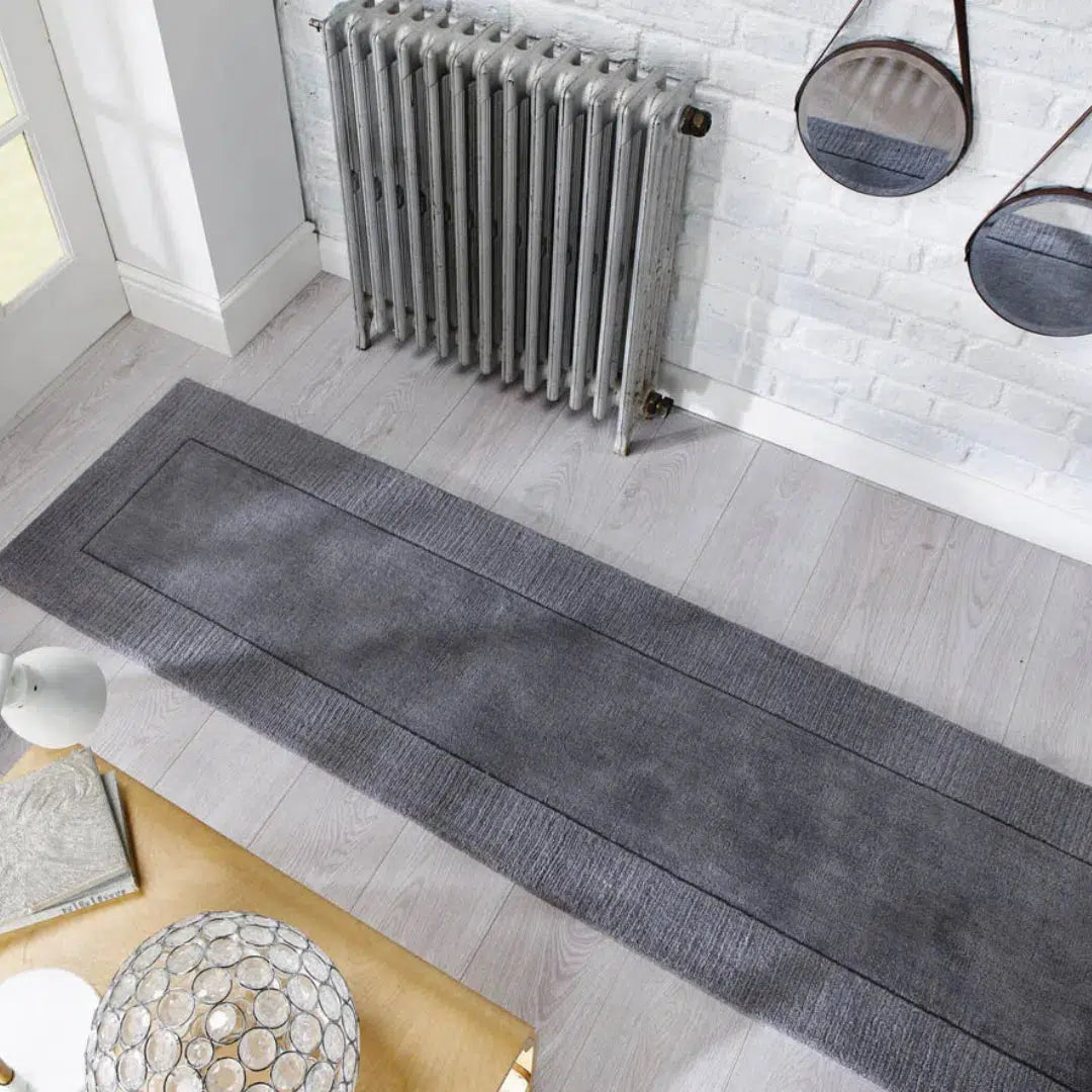 Tapis en laine vierge « Lana » - Tissé à la main et confortable