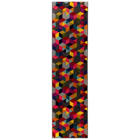Tapis de couloir Dynamic Multicolore