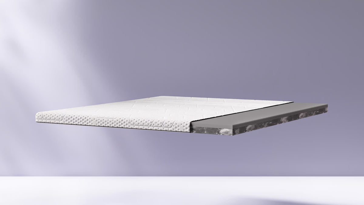 Surmatelas EMMA Original Pro thermorégulant en mousse au graphite 8cm